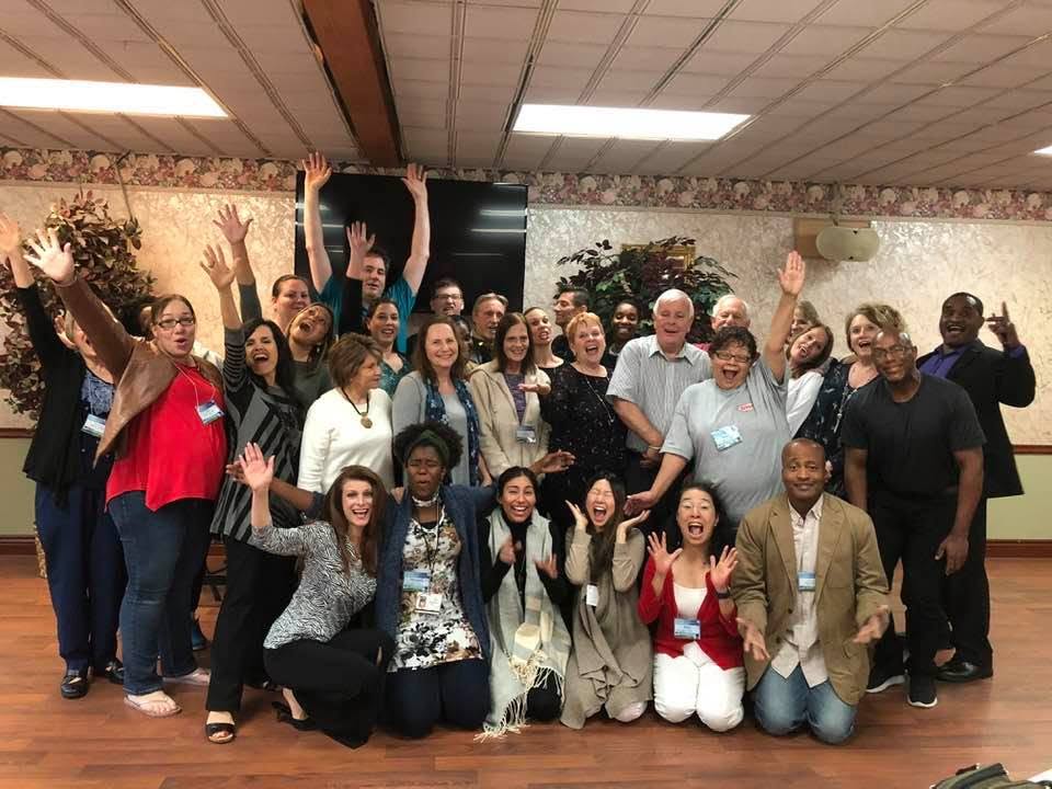 Participants at a previous ministry training